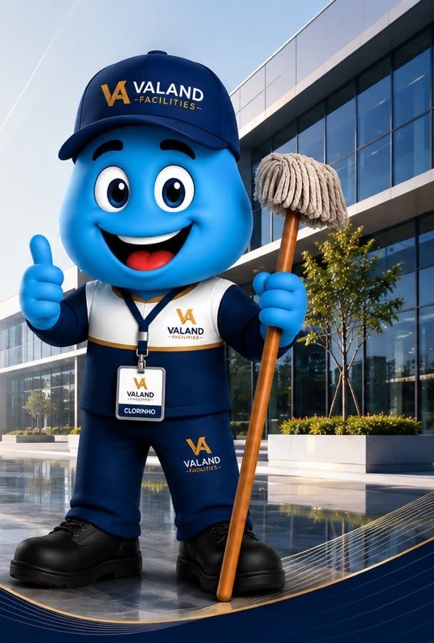 Clorinho, mascote da Valand Facilities